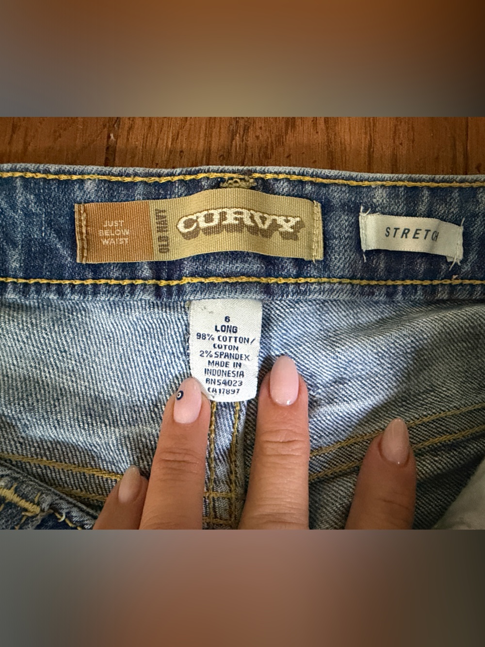 Old Navy Light Blue Stretch Denim Jeggings
